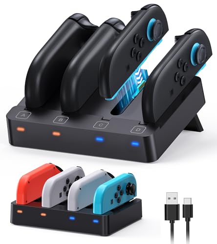 [Fit für Switch 2&1] 8 in 1 Controller...