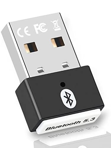 Bluetooth Adapter für PC 5.3, USB Bluetooth...