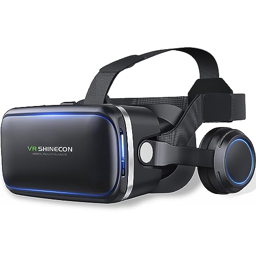 FIYAPOO VR Brille with Kopfhörern Virtual...