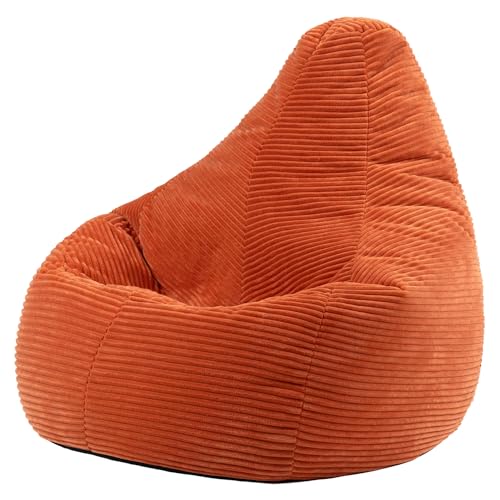Icon Dalton Sitzsack Cord, Orange, Gaming...