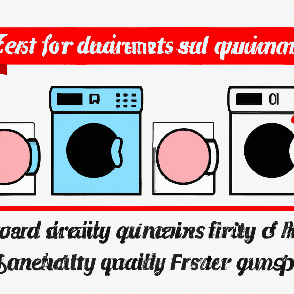 2. ⁤Vergleich der besten Frontlader Waschmaschinenmarken: ⁢Qualität, Preis-Leistungs-Verhältnis und Kundenzufriedenheit